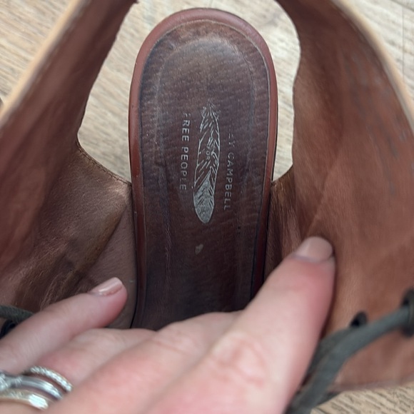 Free People/Jeffrey Campbell Minimal Lace up Heels - Picture 5 of 11